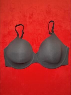 NWOT Skims Fits Everybody T Shirt Bra Color ONYX Size 34DDD